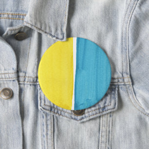 Badge Rond 10 Cm Tenez-vous avec l'Ukraine