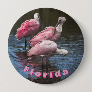 Badge Rond 10 Cm "Trois Spatules" 