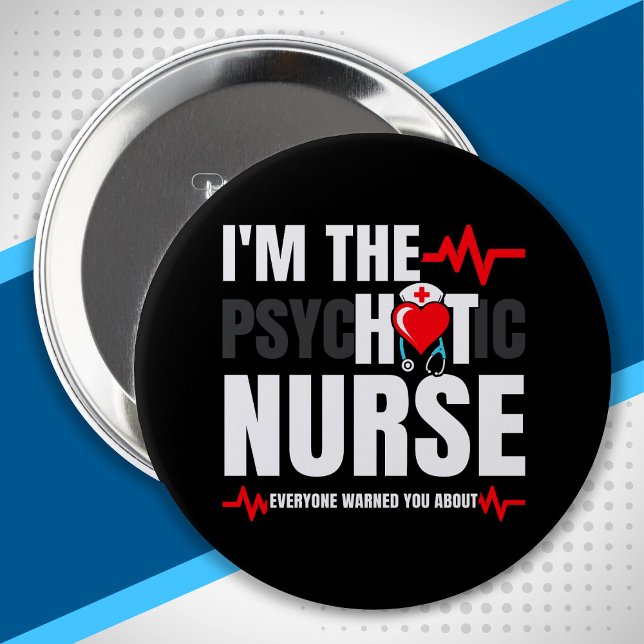 Badge Rond 10 Cm Troisième cycle de Nursing (Créateur téléchargé)