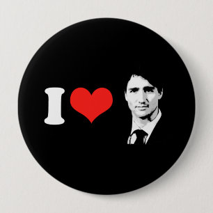Badge Rond 10 Cm Trudeau
