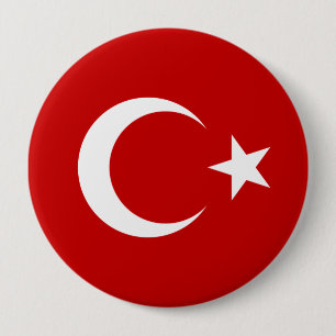 Badge Rond 10 Cm Turquie