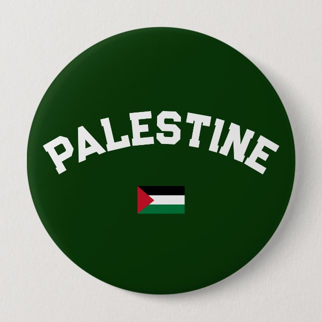 Badge Rond 10 Cm Université de Varsity de l'État de Palestine (Devant)
