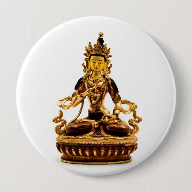 Badge Rond 10 Cm Vajrasattva (Devant)