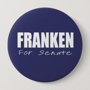 Badge Rond 10 Cm Vitesse d'élection d'AL FRANKEN