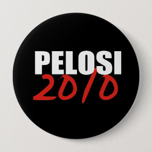 Badge Rond 10 Cm Vitesse d'élection de NANCY PELOSI