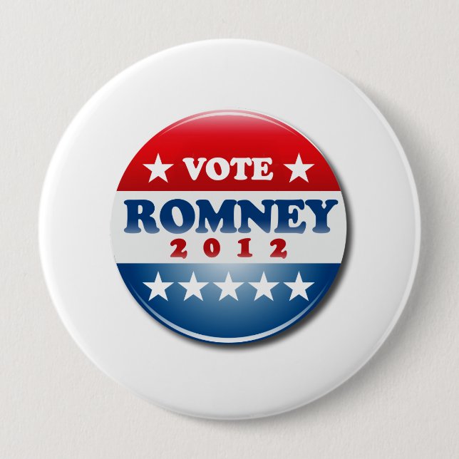 Badge Rond 10 Cm VOTE MITT ROMNEY PIN ROUND.png (Devant)