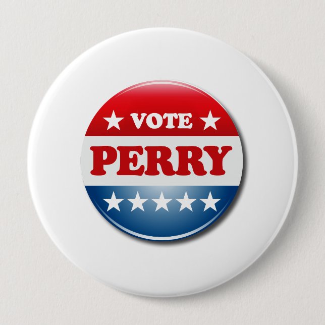 BADGE ROND 10 CM VOTE PERRY (Devant)