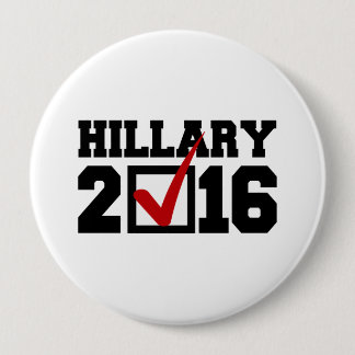 Badge Rond 10 Cm VOTE POUR HILLARY 2016.png