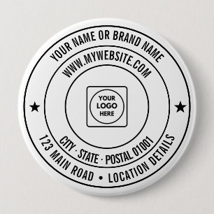 Badge Rond 10 Cm Votre modèle de conception de promotion commercial