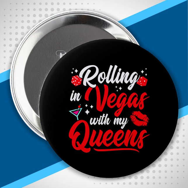 Badge Rond 10 Cm Voyage de filles à Las Vegas - Voyage de filles à  (Créateur téléchargé)