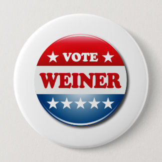 BADGE ROND 10 CM WEINER DE VOTE