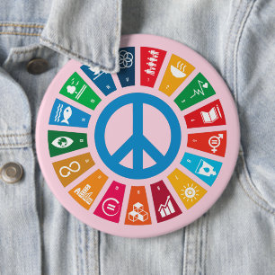 BADGE ROND 15,2 CM