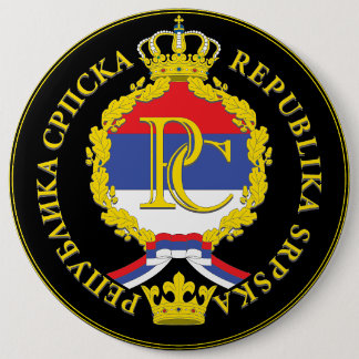 Badge Rond 15,2 Cm Република Српска