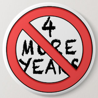 Badge Rond 15,2 Cm 4 années supplémentaires - PAS ! Anti-cumbant