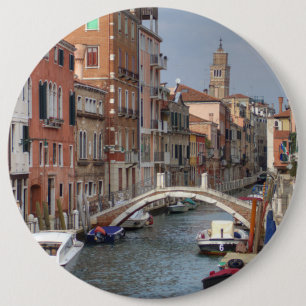 Badge Rond 15,2 Cm A Dorsoduro, Venise Italie