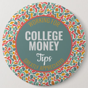 Badge Rond 15,2 Cm Abstrait Conseils appréciés Financement univer