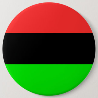 Badge Rond 15,2 Cm African American Flag