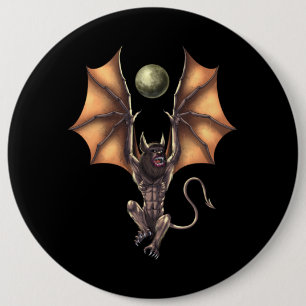 Badge Rond 15,2 Cm Ahool de création Cryptid
