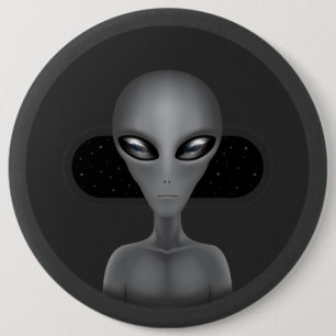 Badge Rond 15,2 Cm Alien de Roswell