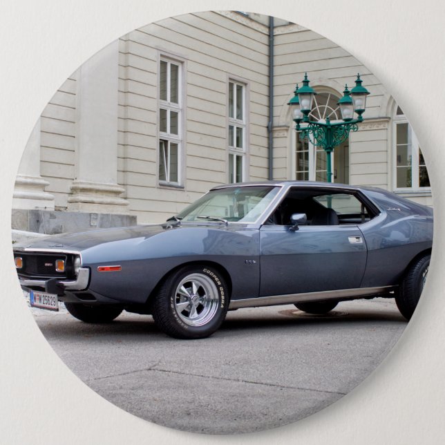 Badge Rond 15,2 Cm AMC Javelin SST 1974 (Devant)