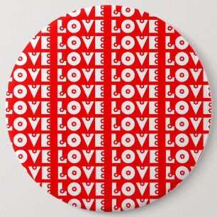 BADGE ROND 15,2 CM AMOUR