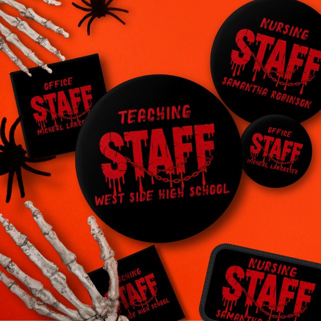 Badge Rond 15,2 Cm Amusante Halloween Horror Costume Adulte (Créateur téléchargé)