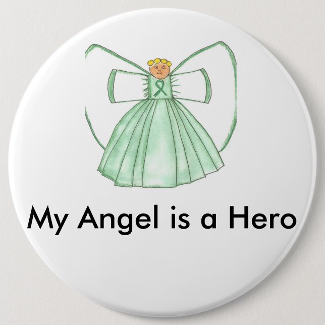 Badge Rond 15,2 Cm angel1 (Devant)