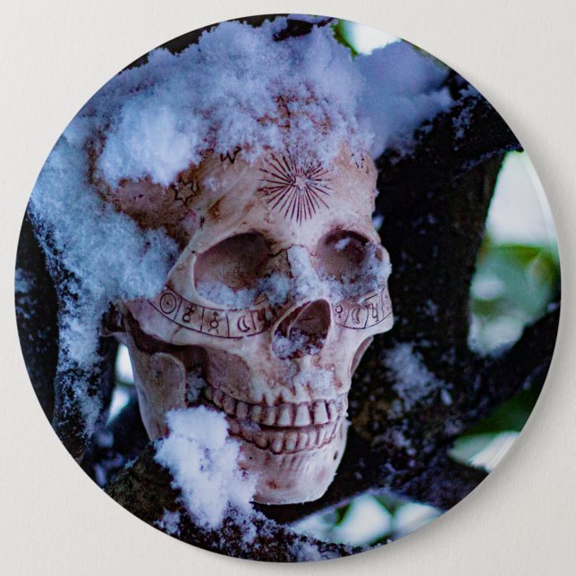 Badge Rond 15,2 Cm Arcane Hiver I (Devant)