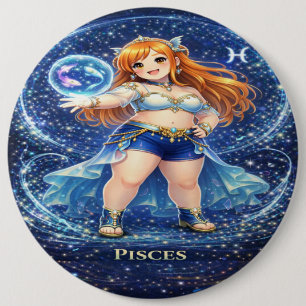 Badge Rond 15,2 Cm Archive Galaxie : Tisserande des Poissons