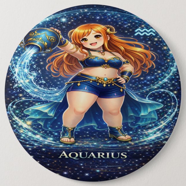 Badge Rond 15,2 Cm  Archive Galaxy: Aquarius Beta Bearer (Devant)