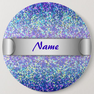Badge Rond 15,2 Cm Arrière - plan de graphique de parties