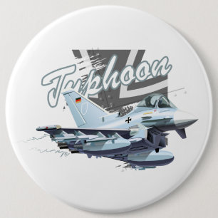 Badge Rond 15,2 Cm Avion de dessin
