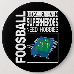 Badge Rond 15,2 Cm baby-foot drôle homme table soccer drôle foosba