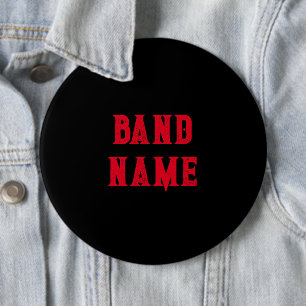 Badge Rond 15,2 Cm Bande personnalisée