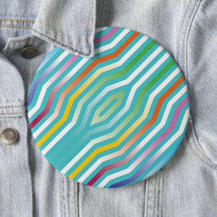Badge Rond 15,2 Cm Bandes diagonales symétriques arrière - plan 2
