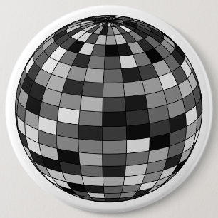 Badge Rond 15,2 Cm Beats Disco