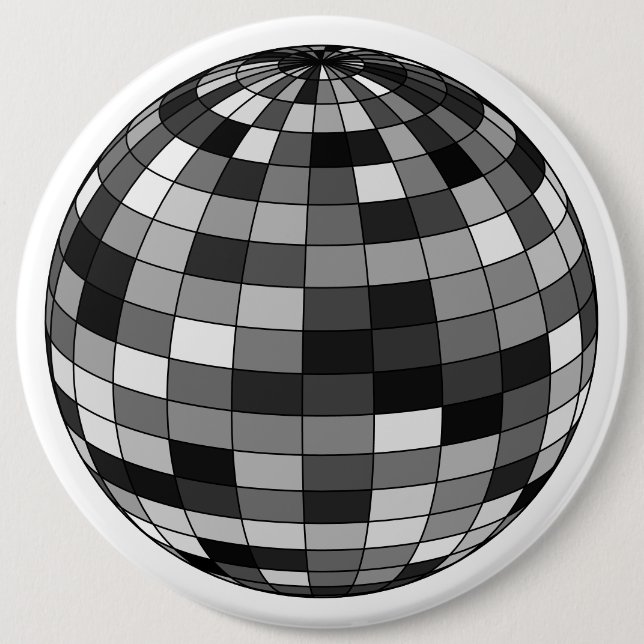 Badge Rond 15,2 Cm Beats Disco (Devant)