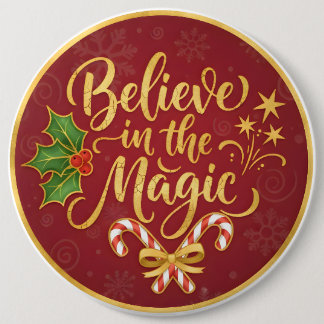 Badge Rond 15,2 Cm Believe in the Magic