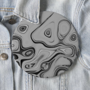 Badge Rond 15,2 Cm Belle belle cendre gris texture couleur Art Imprim