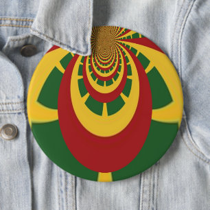 Badge Rond 15,2 Cm Belle Impression Artistique aux Couleurs Incroyabl