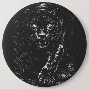 Badge Rond 15,2 Cm Black Panther — par BurnsInHell