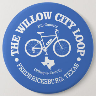 Badge Rond 15,2 Cm Boucle Willow City (cyclisme)