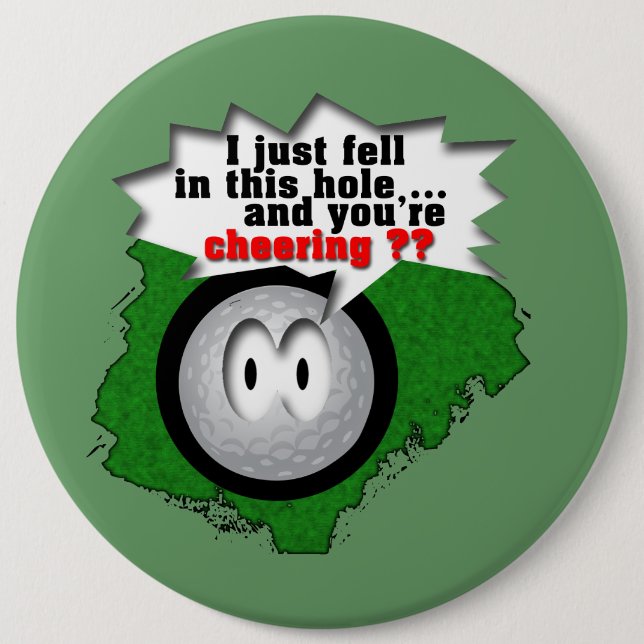 Badge Rond 15,2 Cm Boule pauvre de Widdle (Devant)