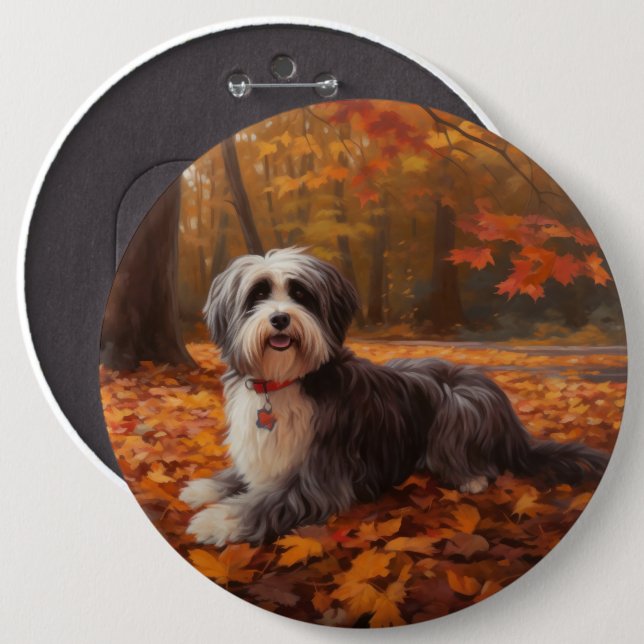 Badge Rond 15,2 Cm Bouton (Devant & derrière)