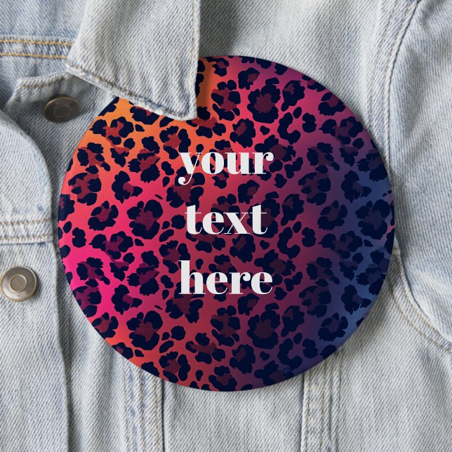 Badge Rond 15,2 Cm Bouton (En situation)