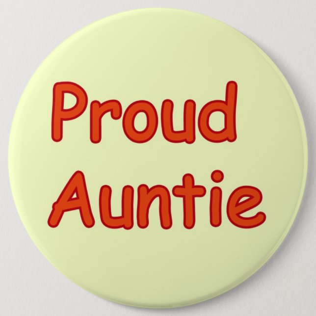 Badge Rond 15,2 Cm Bouton (Devant)