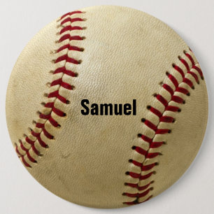 Badge Rond 15,2 Cm Bouton de baseball personnalisé