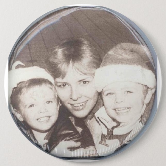 Badge Rond 15,2 Cm Bouton de photo (Devant)