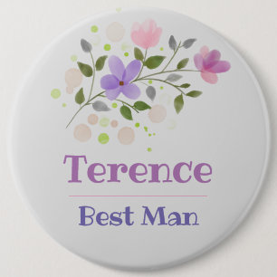 Badge Rond 15,2 Cm Bouton du meilleur homme