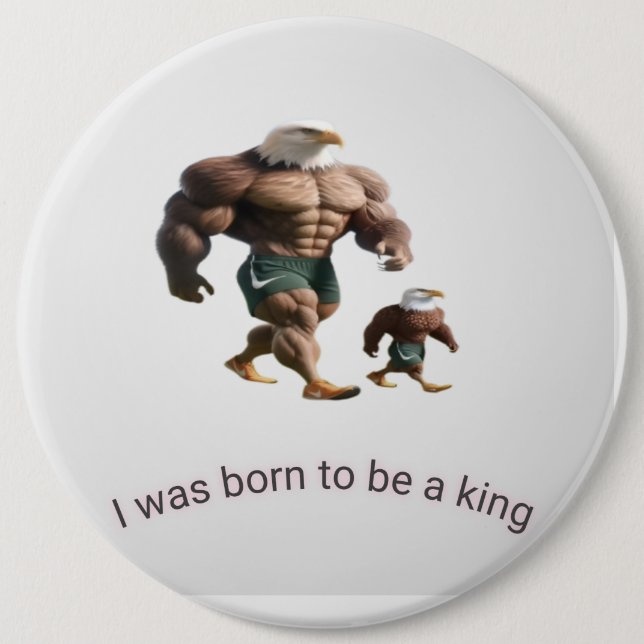 Badge Rond 15,2 Cm Bouton élégant (Devant)